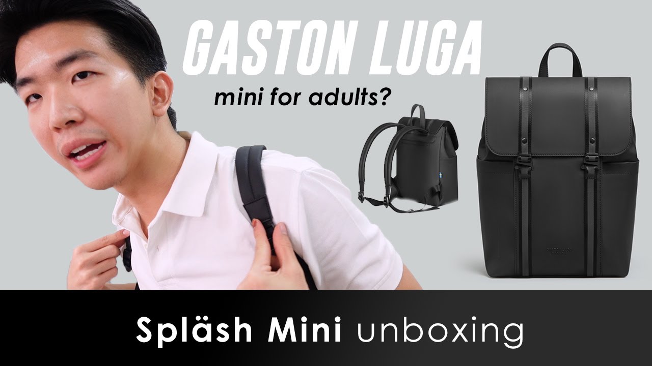 Gaston Luga Spläsh Mini Backpack Review ✨