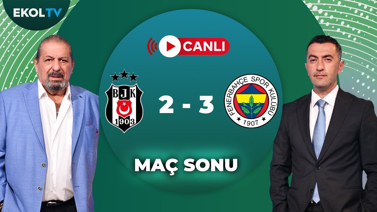 Beşiktaş 2 - 3 Fenerbahçe: Derbi Sonu Analizi with Erman Toroğlu & Onur Yıldız ⚽