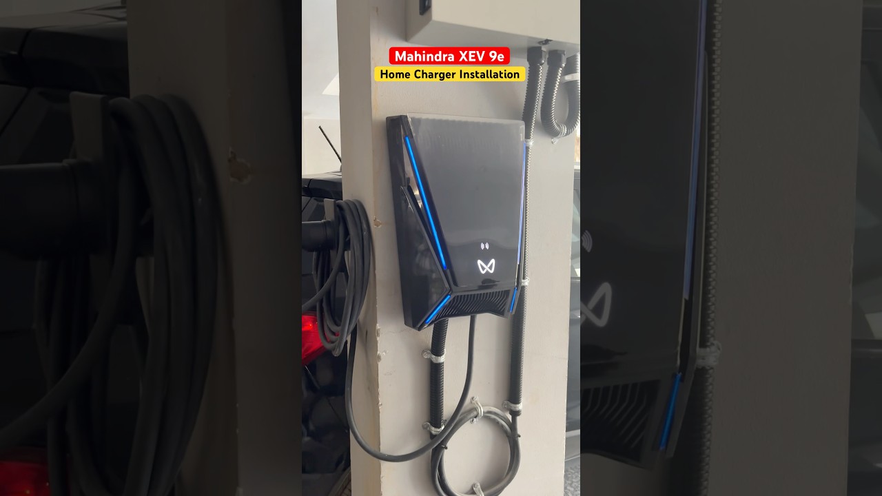 Mahindra XEV 9e Home Charger Installation Guide ⚡