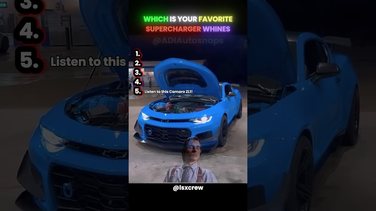 BEST Supercharger Whines