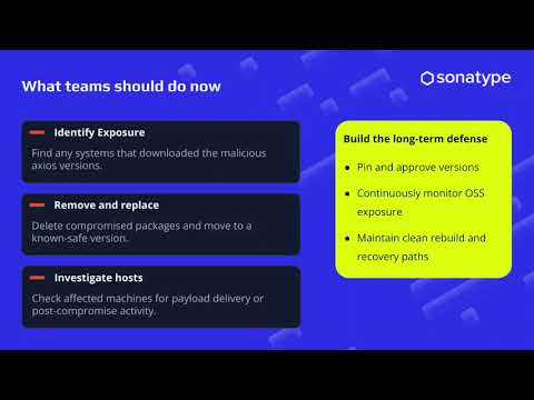 Axios Hack Explained in 90 Seconds