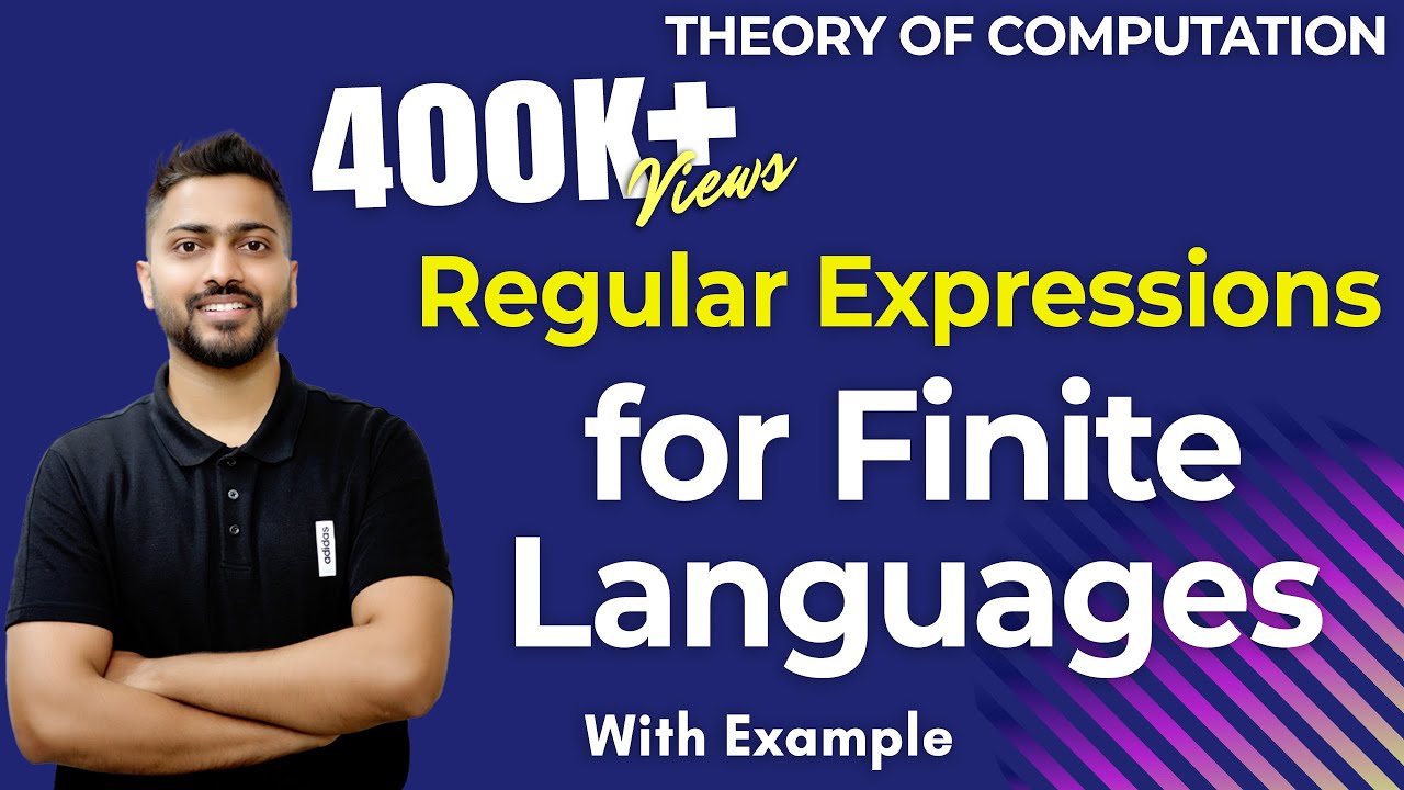 Master Regular Expressions for Finite Languages | Lec-28 with Examples 📚