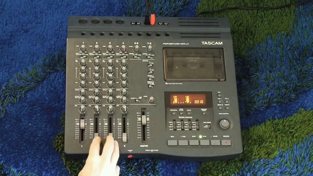 Tascam Portastudio 424 MKII Demo 🎙️
