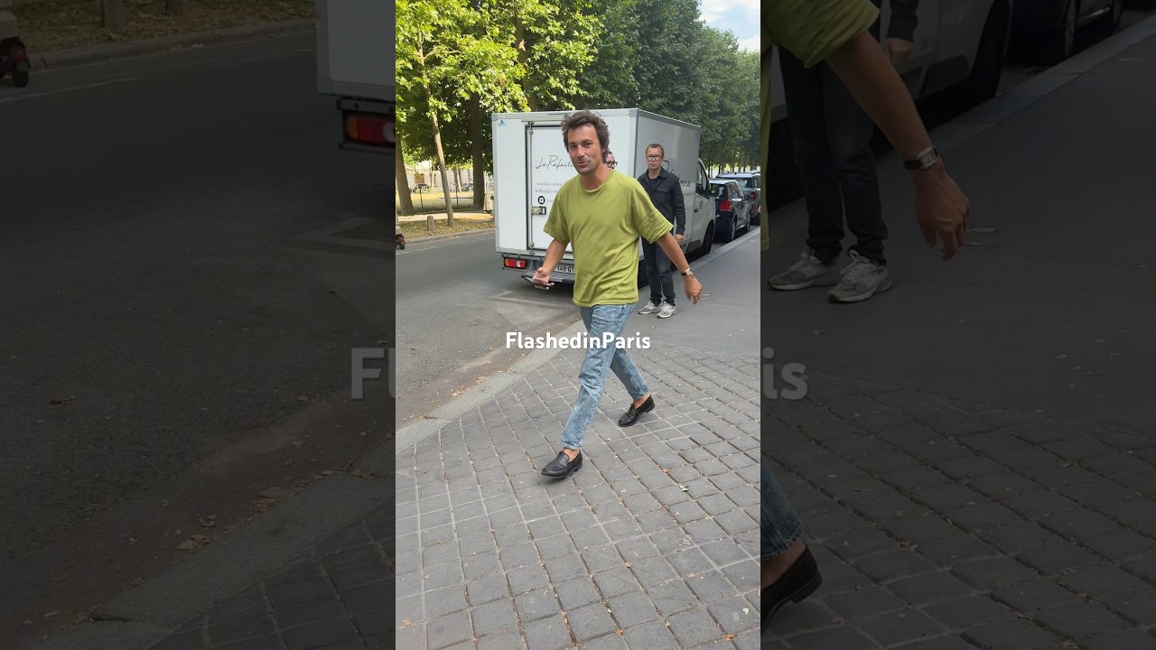 Bertrand Chameroy, compagnon de Anne Elizabeth Lemoine, à la sortie de l’émission C à vous.