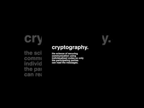 cryptography | blockproof. | Blockchain Glossary