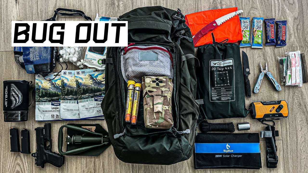 PrepMedic’s Essential Bug Out Bag 👜