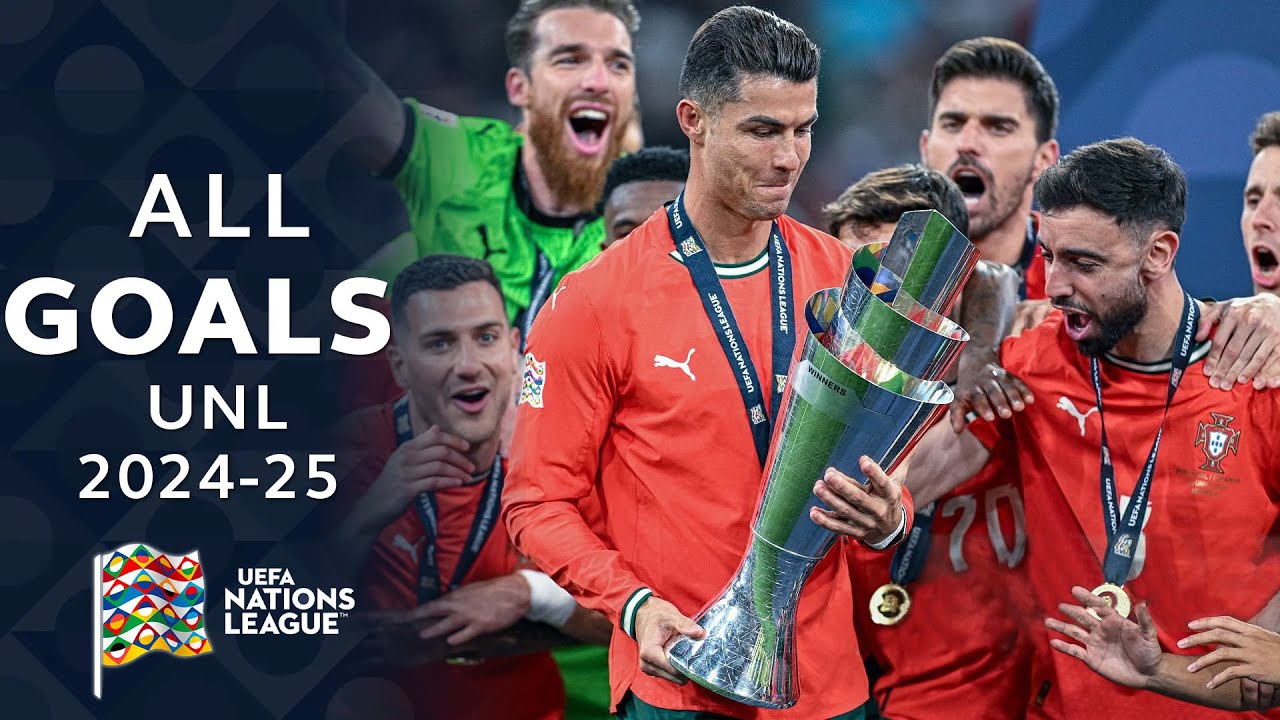 Nations League 2024-25 Goals Highlights ⚽