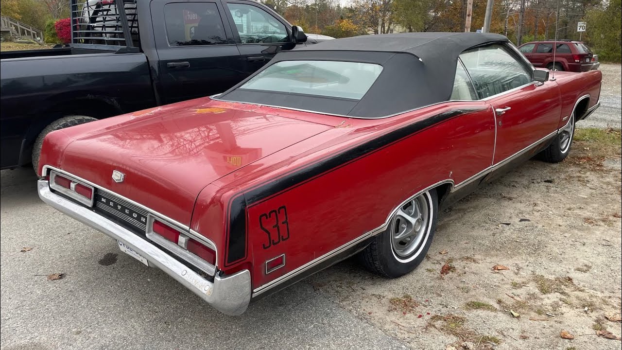Rare 1970 Mercury Meteor S33 Convertible 🇨🇦