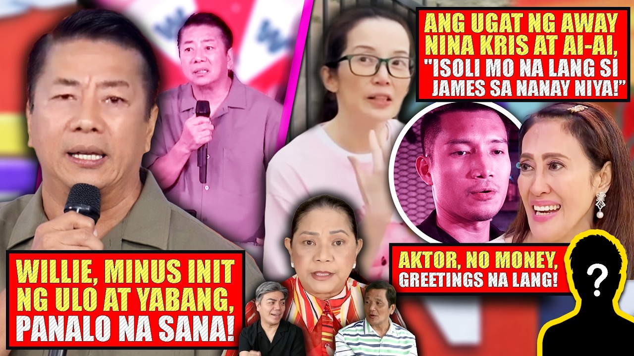 WILLIE, INOM KA NAMAN NG KAPE PAG MAY TIME!❗KRIS, NAGSUMBONG KAY AI-AI, INILAGLAG PA ANG ENDING!❗