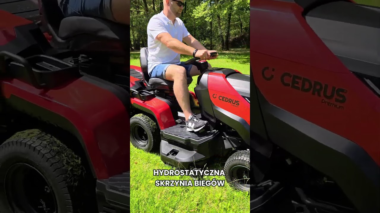 Nowe Traktorki Cedrus Premium C-TRAC – Moc i Komfort w Twoim Ogrodzie 🚜