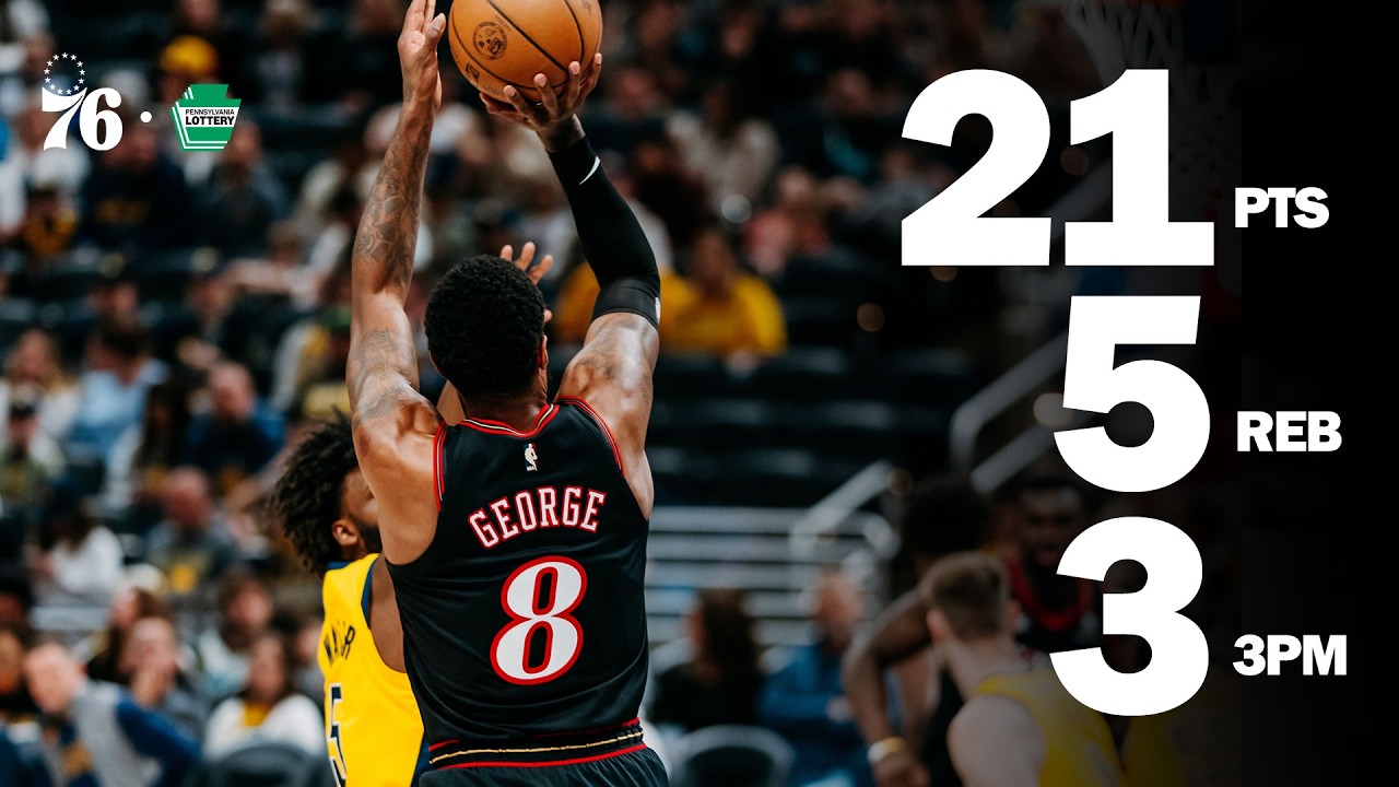 Paul George Scores 20+ in Road Win