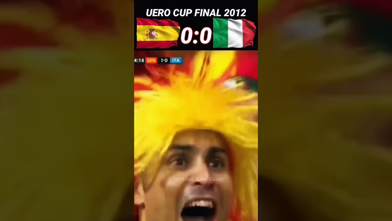 Spain 4-0 Italy Euro 2012 Final Highlights 🇪🇸