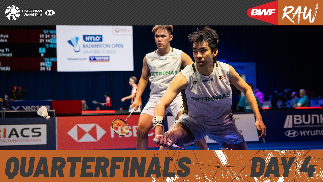 HYLO Open 2025 Day 4 Quarterfinals on Court 3 ๐