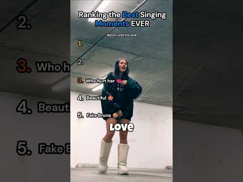 Top Singing Moments of All Time