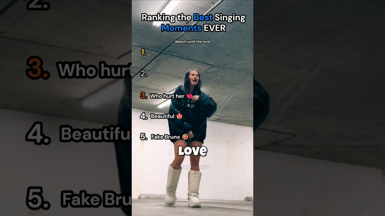 Top Singing Moments of All Time