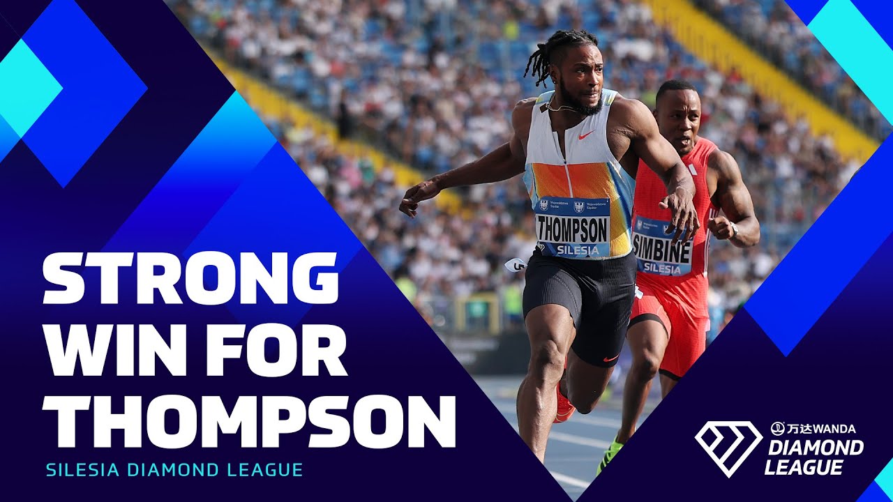 Kishane Thompson Stuns Noah Lyles with 9.87s Victory at Wanda Diamond League 🏃‍♂️