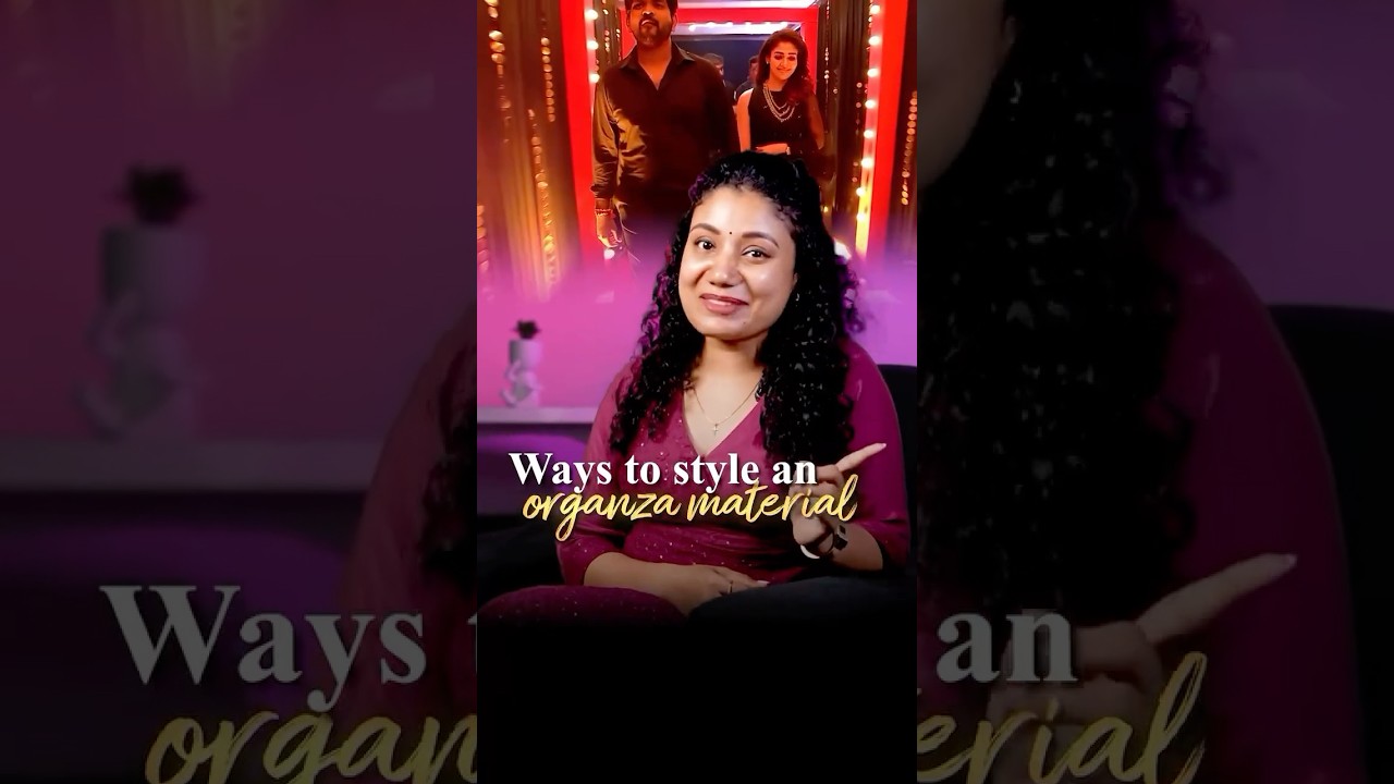 Organza: Versatile Fashion Beyond Sarees ✨