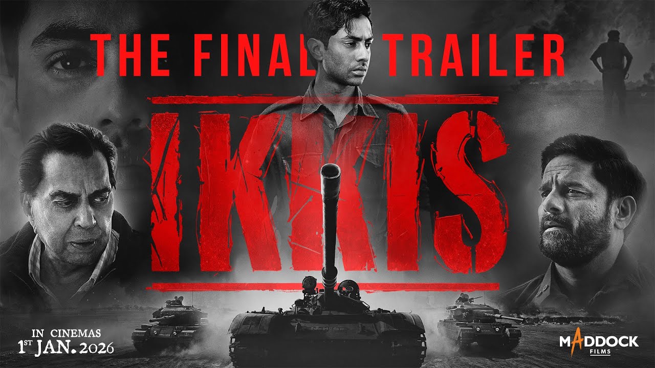 Ikkis Final Trailer: Heroic Tale of Arun Khetarpal 🇮🇳