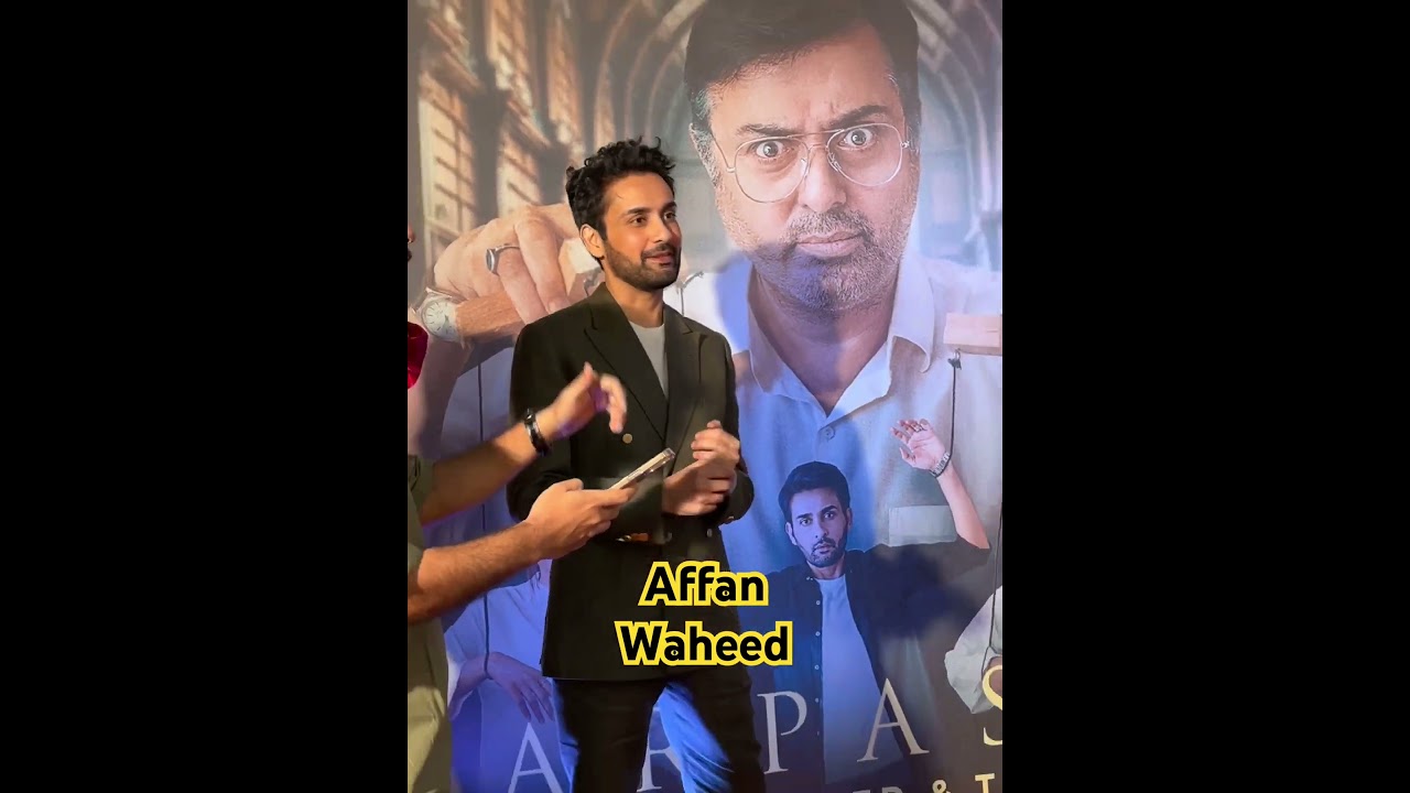 Sher Drama Premiere Night 🎬 | Affan Waheed & More