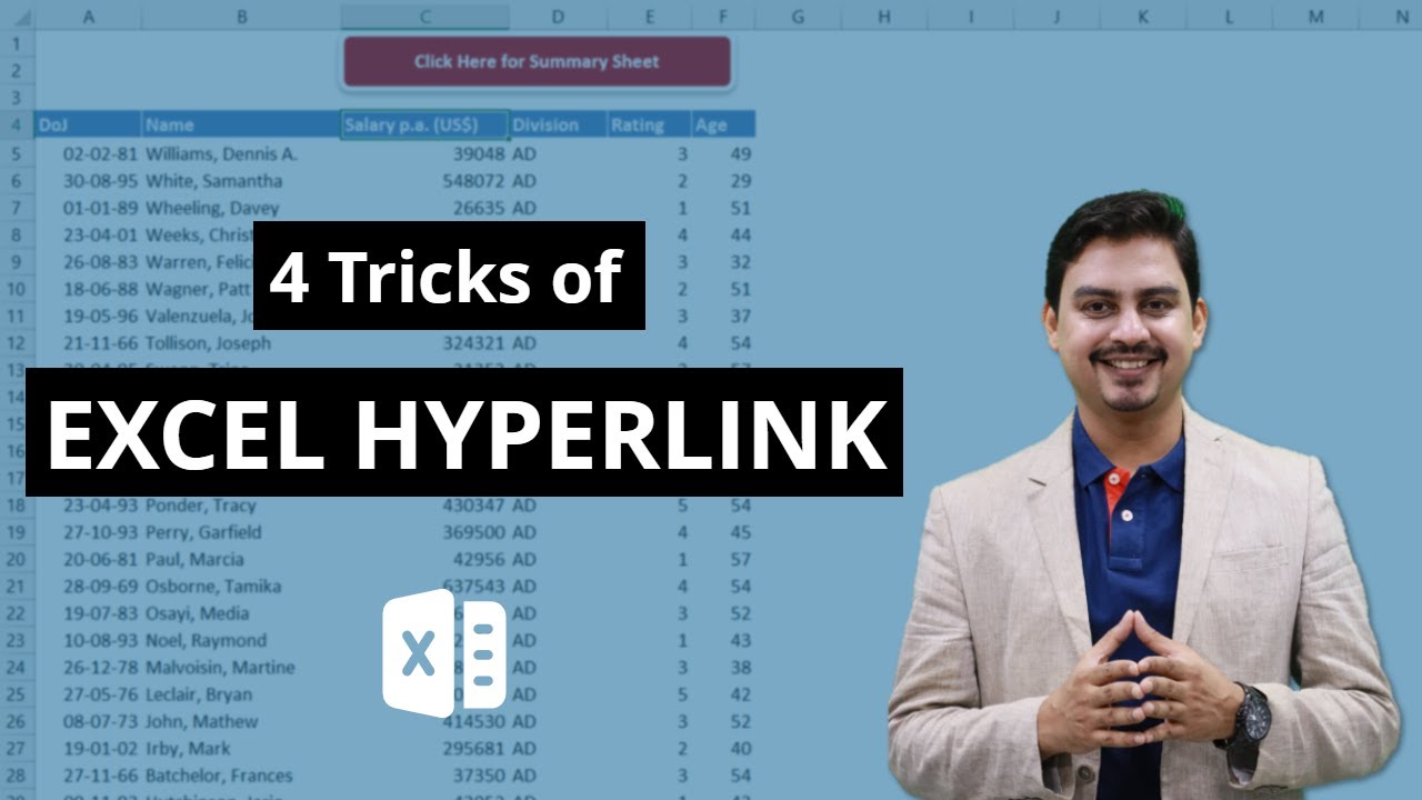 MS Excel Hyperlink Guide: 4 Easy Tricks 📊