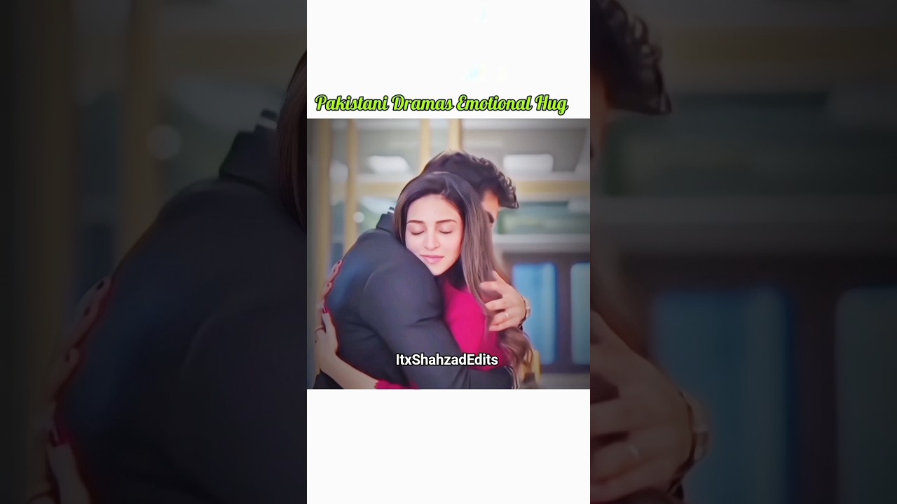 Heartwarming Pakistani Drama Moment 😢 | Emotional Hug Goes Viral