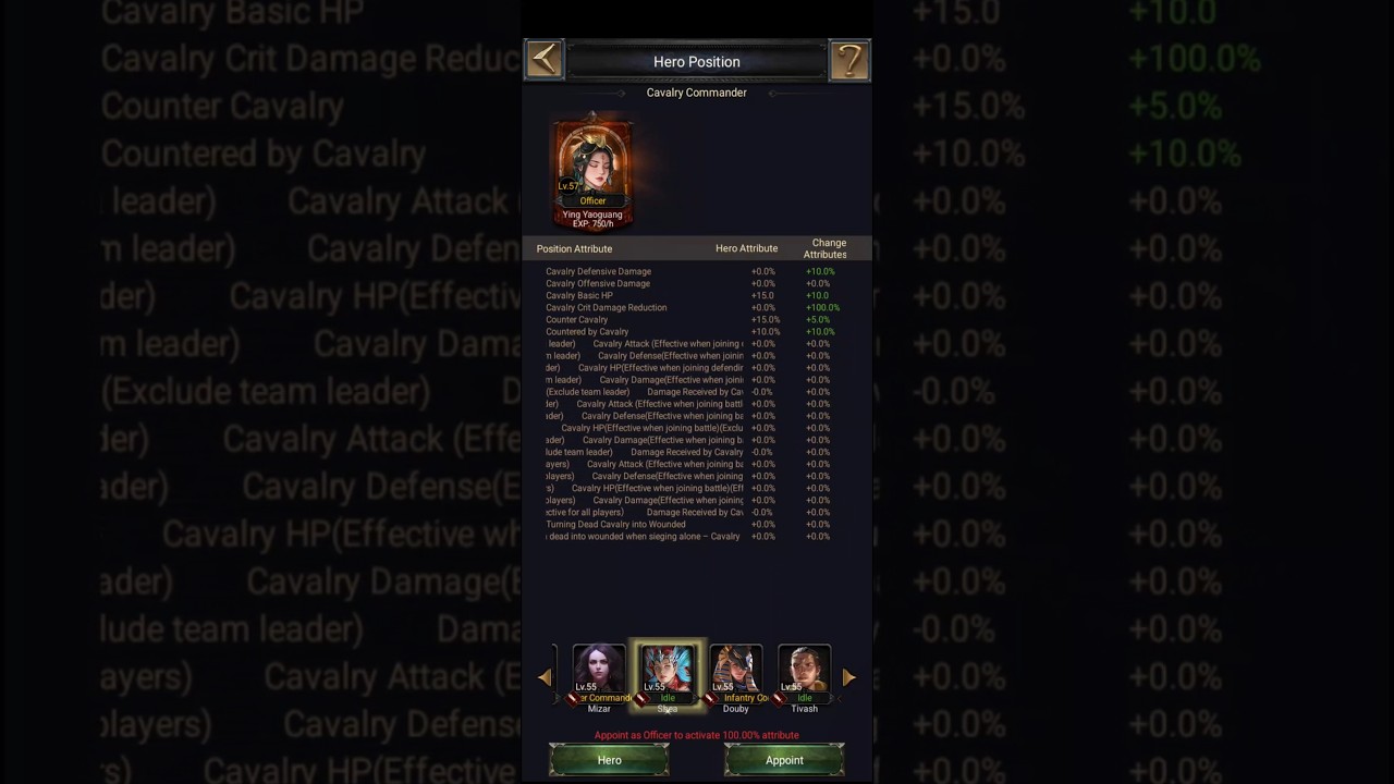 Clash of Kings: Cavalry Commander & HP Basics 🏇