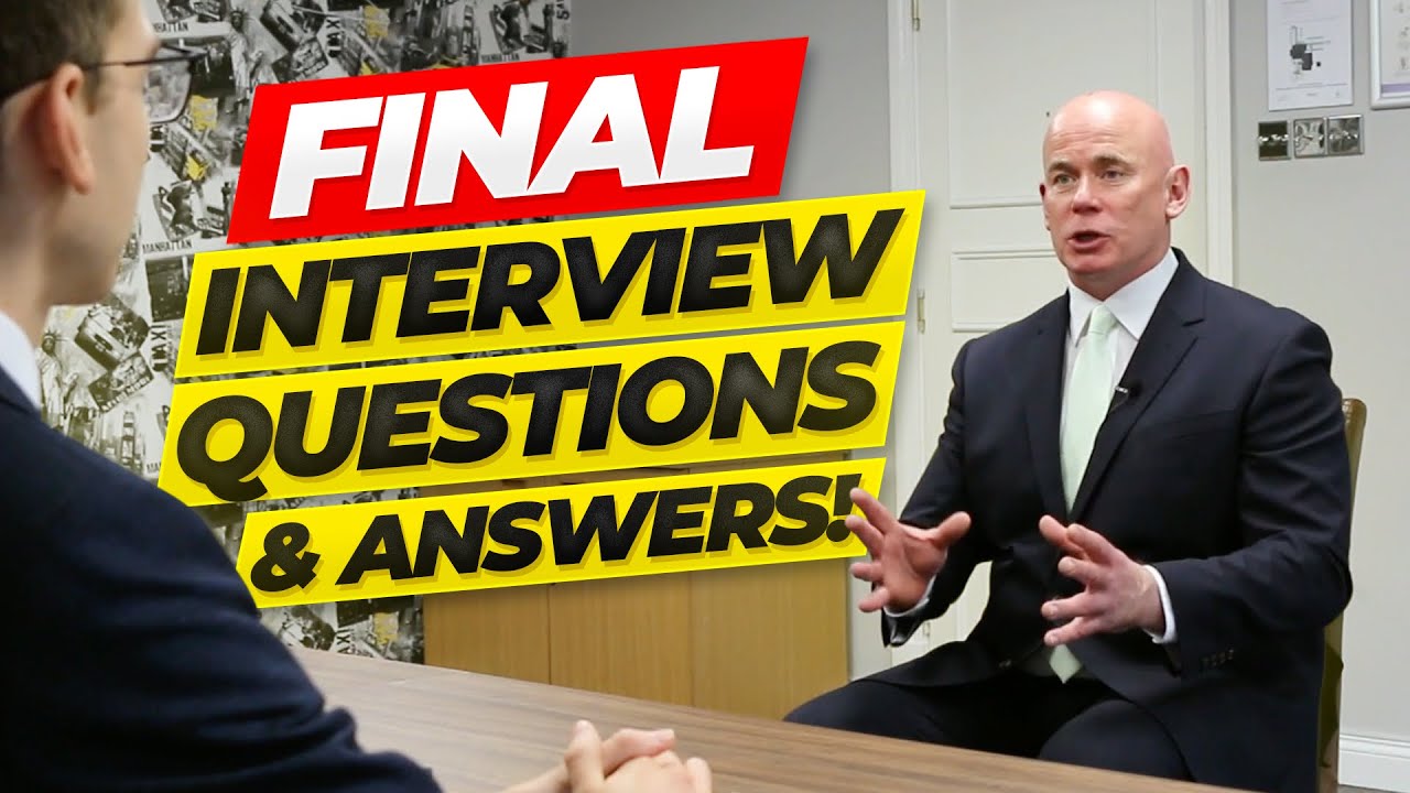 Final Job Interview Tips & Questions ๐ผ