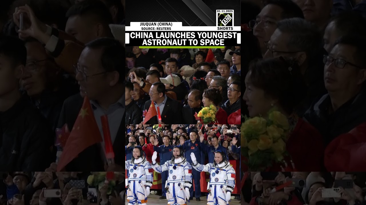 China sends its youngest astronaut to ‘Heavenly Palace’ space station