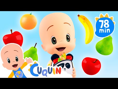 Cuquin's Pandabag 🍎🍌🍏 Learn fruits, colors and much more with Cuquin's educational videos