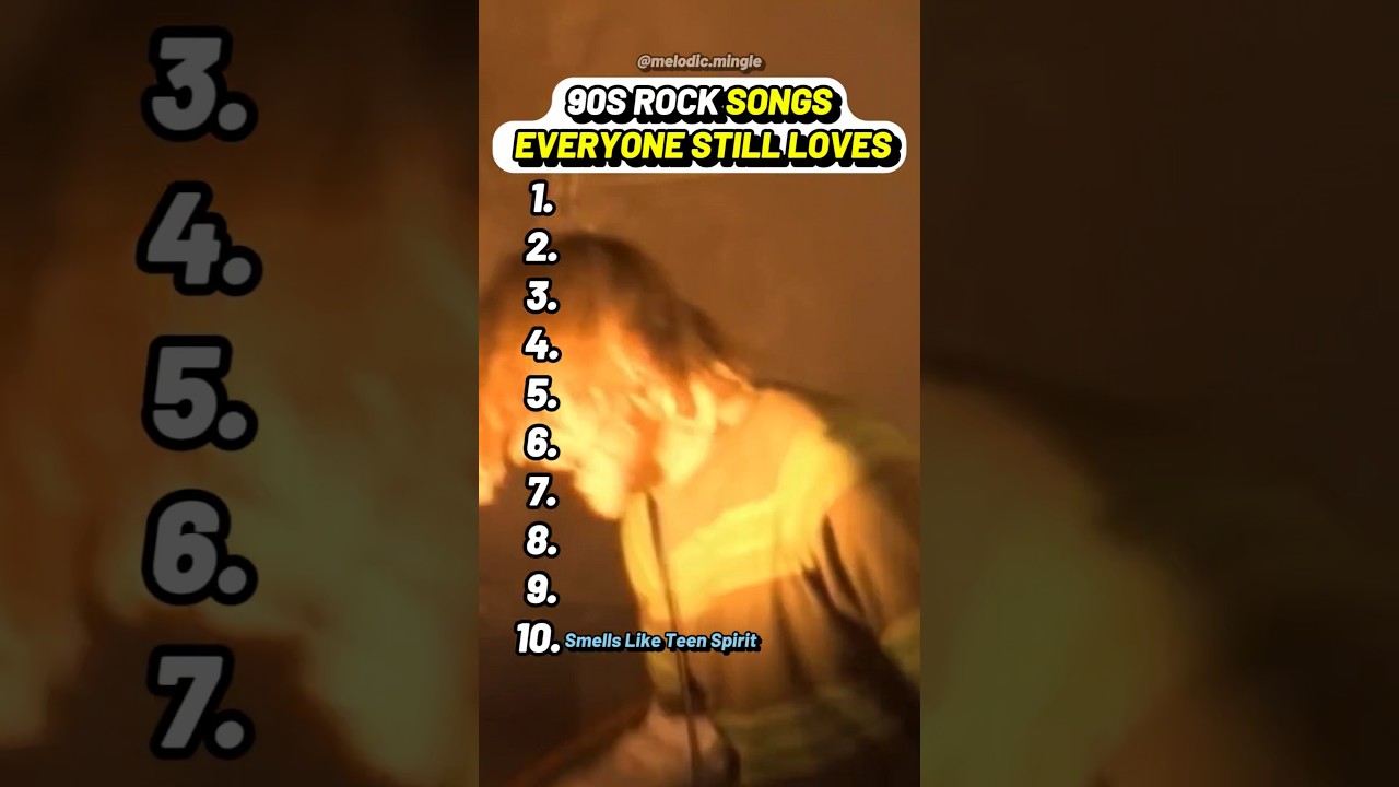 Classic 90s Rock Songs Still Loved 🎸