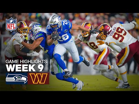 Seattle Seahawks vs Washington Commanders Game Highlights | 2025 NFL Season Week 9