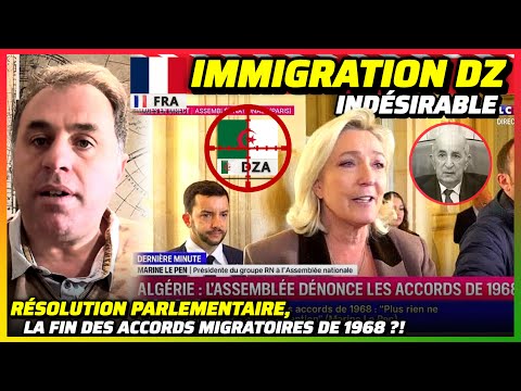 FRANCE vs. ALGÉRIE : Accords de 1968 Dénoncés .. Immigration Attaquée !! #france #algerie #europe