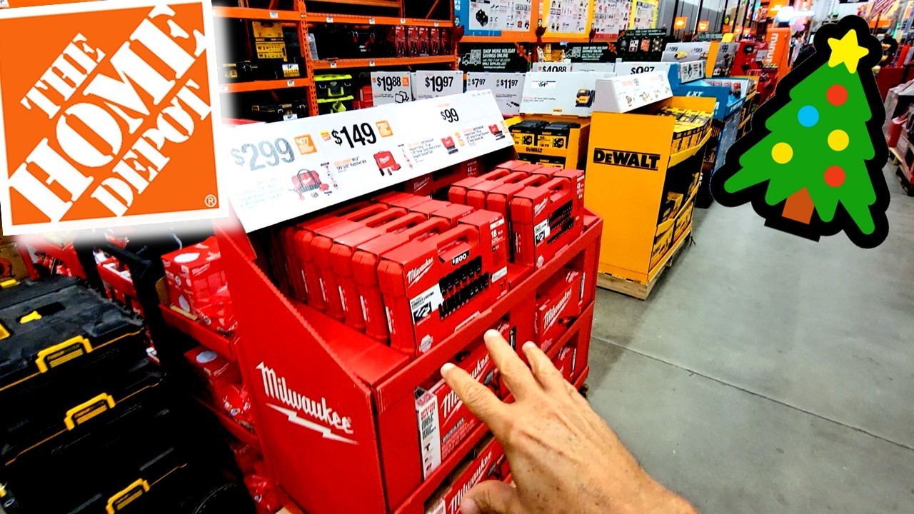 BEST Home Depot Black Friday/Christmas Tool Deals Gift Zone 2025