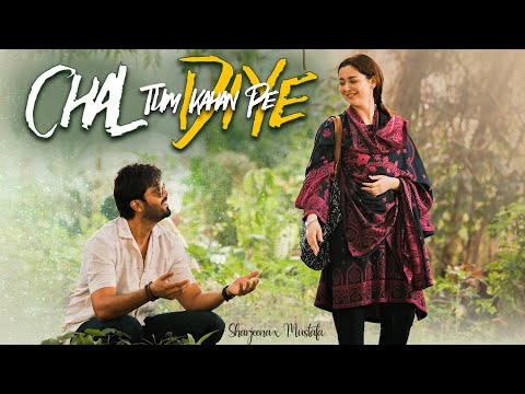 CHAL DIYE TUM KAHAN | LYRICAL OST | VIDEO SONG - 4K | KABHI MAIN KABHI TUM | MUSTAFA x SHARJEENA