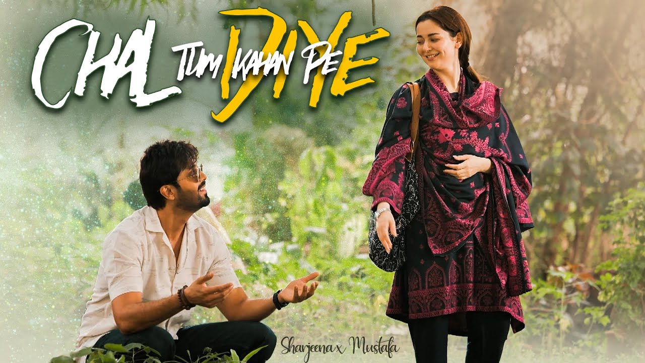 Chal Diye Tum Kahan 🎶 | Lyrical OST | 4K Video Song | Hania Aamir & Fahad Mustafa