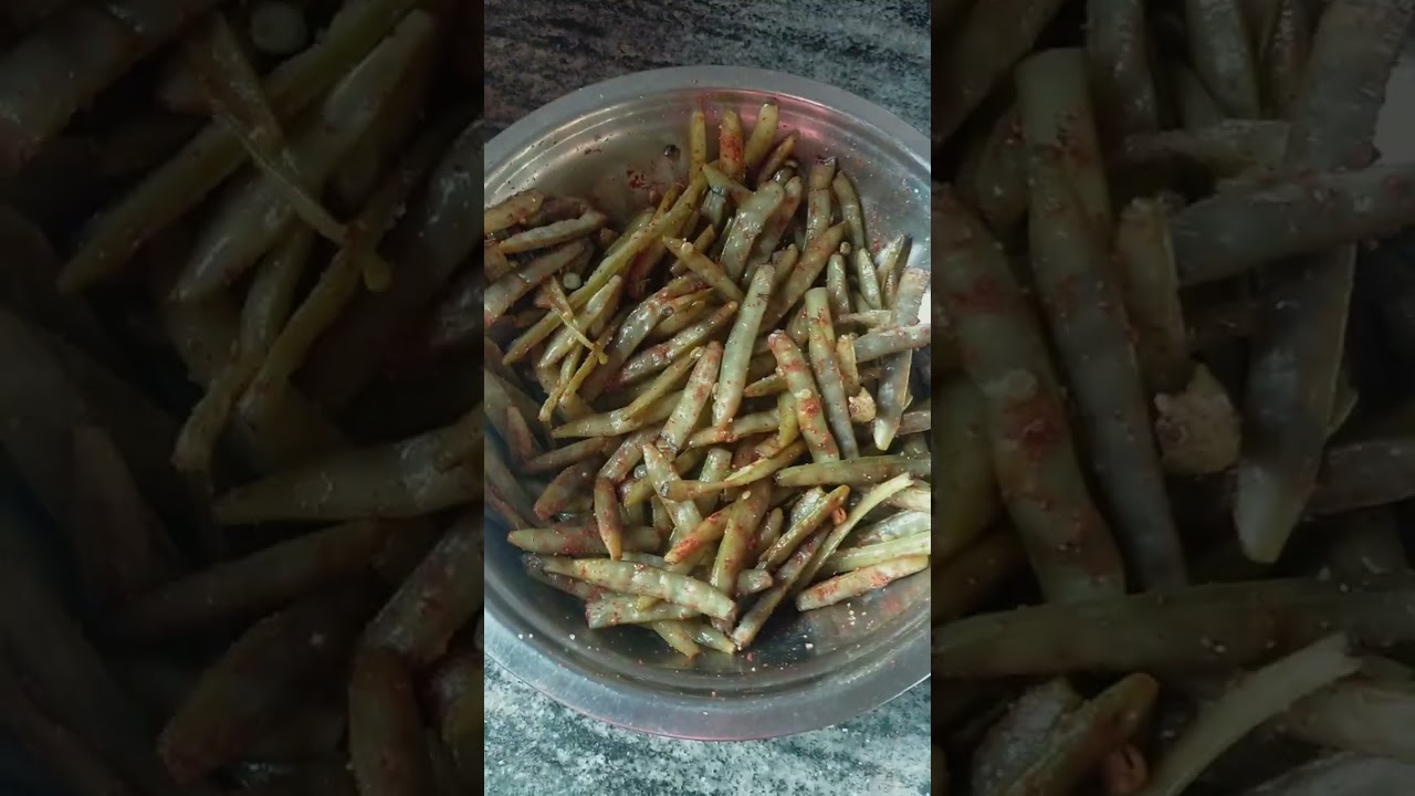 Rajasthani Gawar Phali Bhurji 🥘