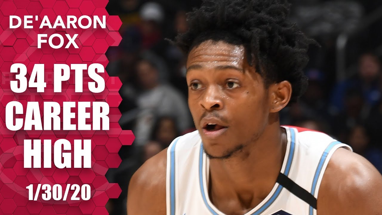 De’Aaron Fox drops career-high 34 points in Kings vs. Clippers | 2019-20 NBA Highlights