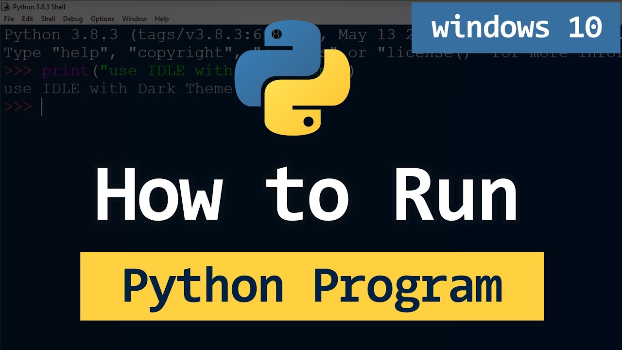 Easiest Ways to Run Python (.py) Files on Windows 11 🖥️