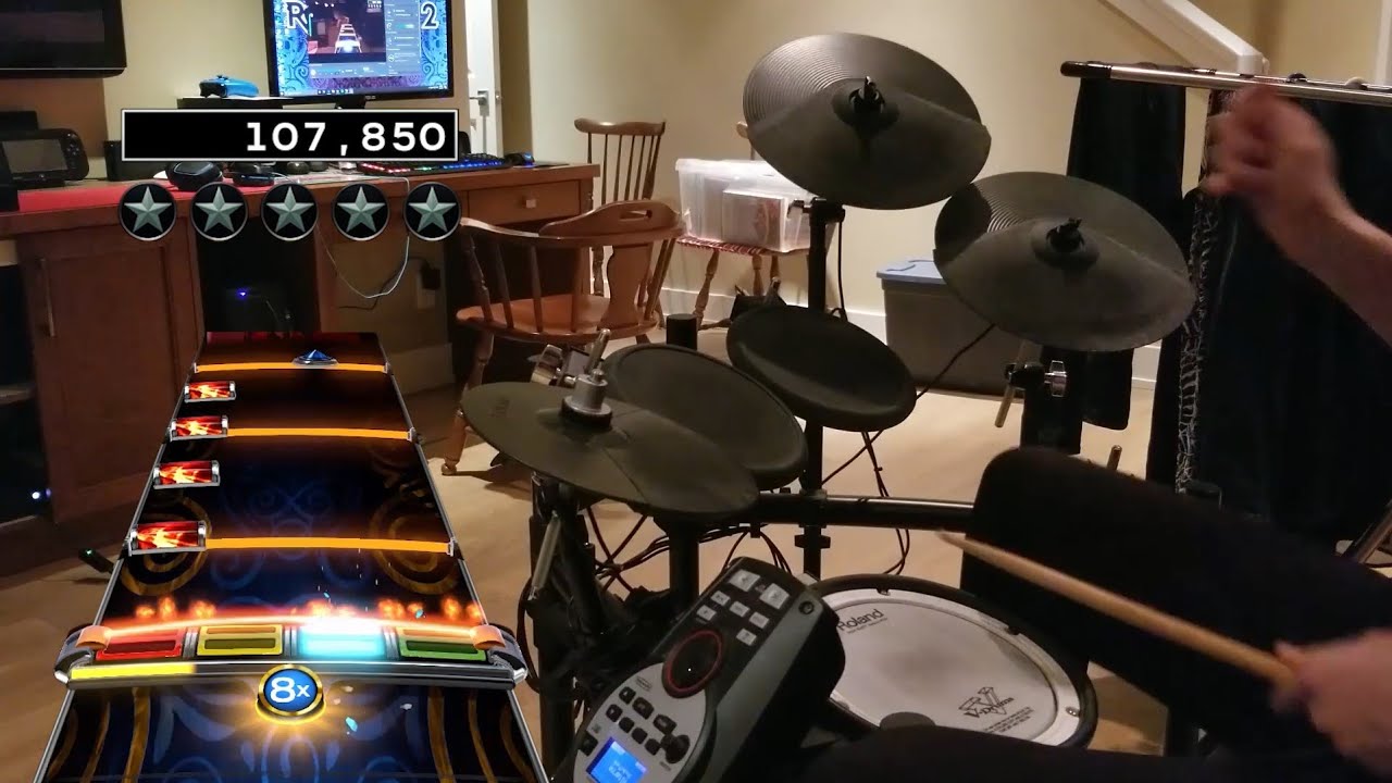 Green Day's 'Boulevard of Broken Dreams' FC on Rock Band 4 🥁