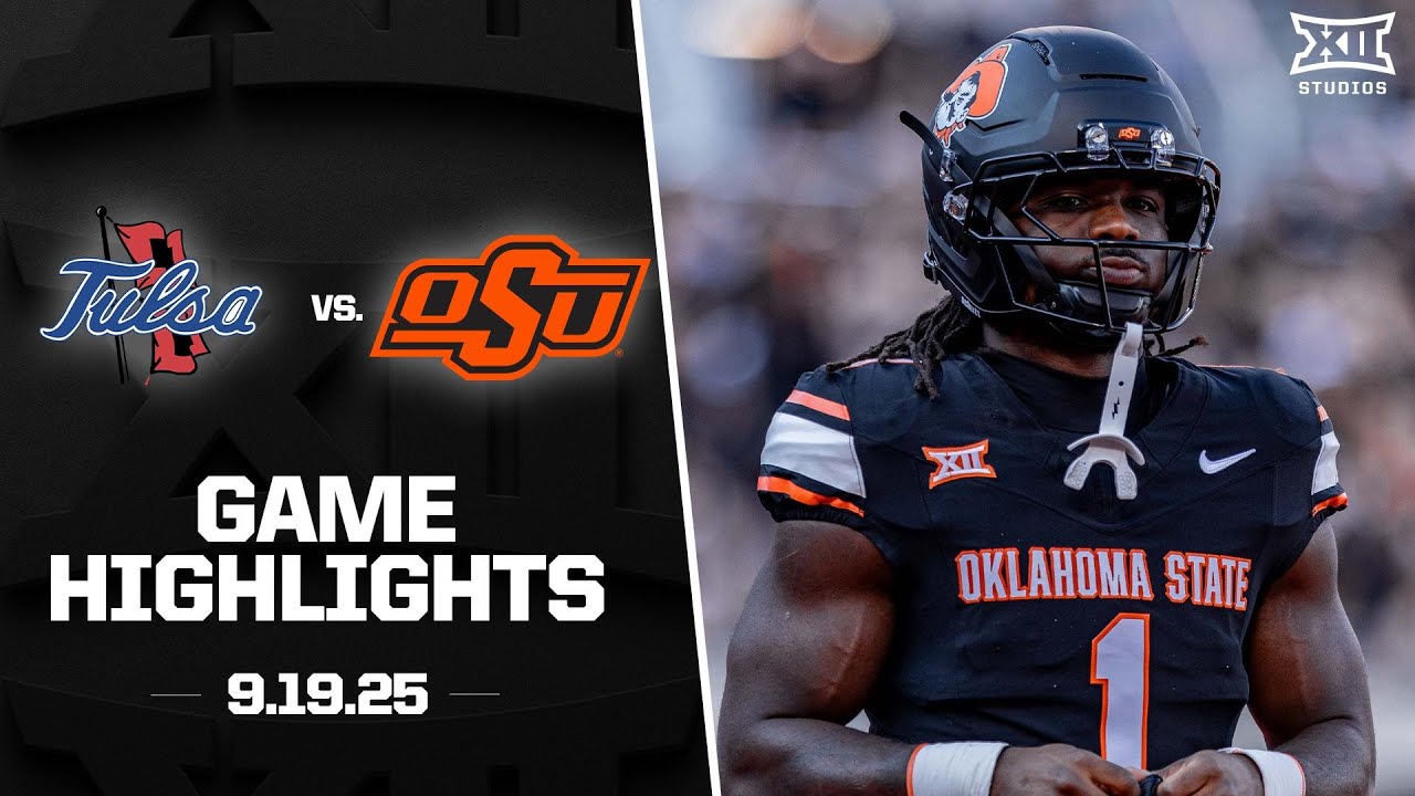 Tulsa Edges Oklahoma State in Week 4 🏈