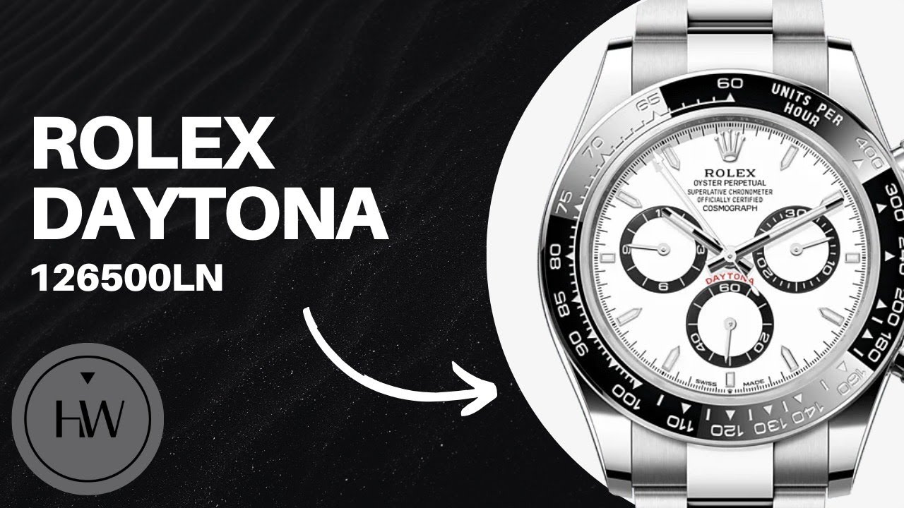 Huntington Watch Review: The Iconic Rolex Daytona Panda 126500LN 🏁