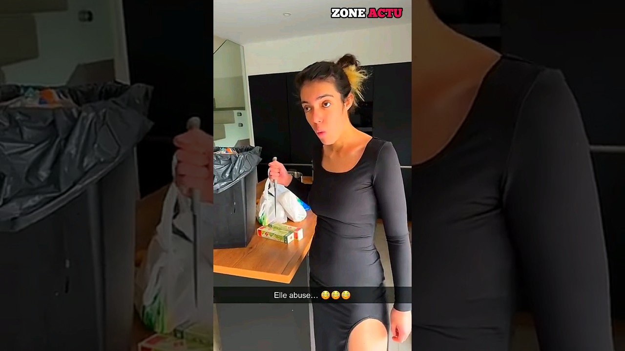 Assia Menaces Capuccino avec un 🔪😱