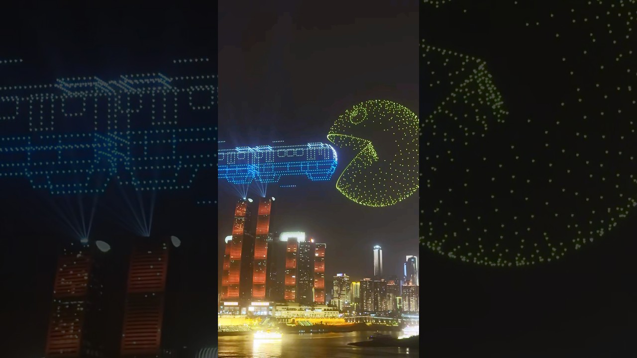 Chongqing Drone Light Show ✨