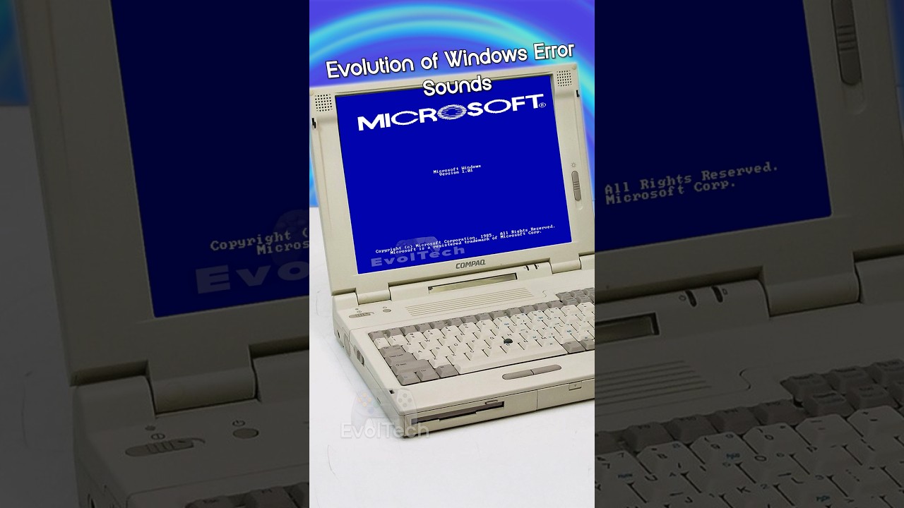 The Iconic Evolution of Windows Error Sounds (1985-2020) 🎵