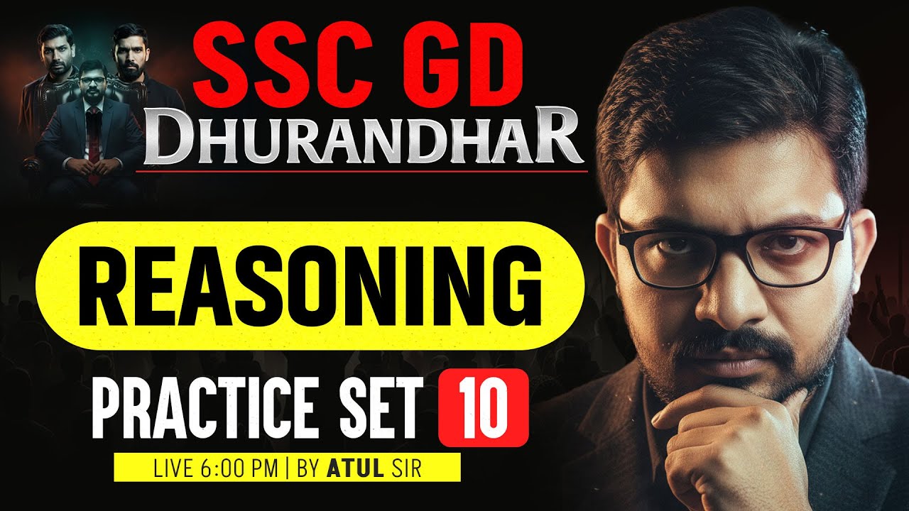 SSC GD Reasoning Practice & Classes 2026 🧠