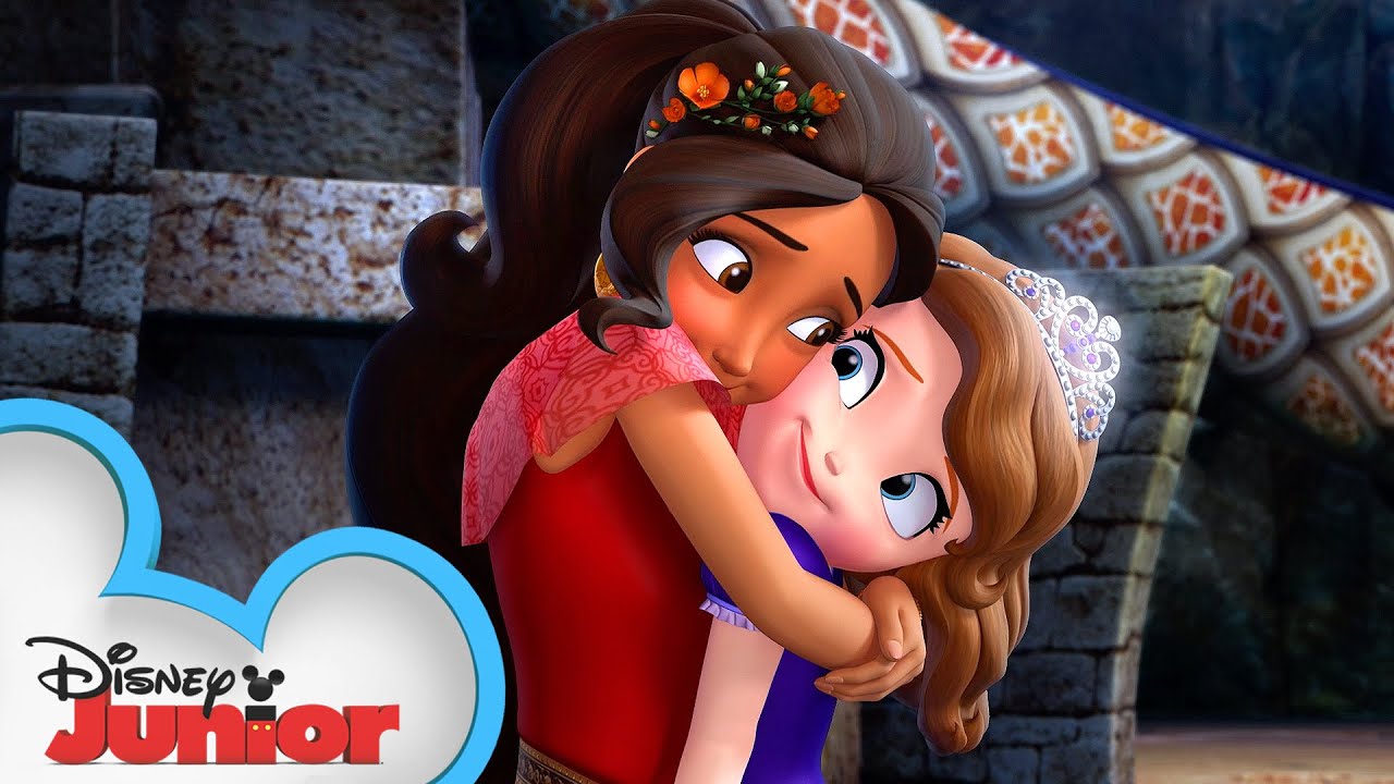 Princess Sofia Meets Elena of Avalor for the First Time! | Disney Junior 🌟