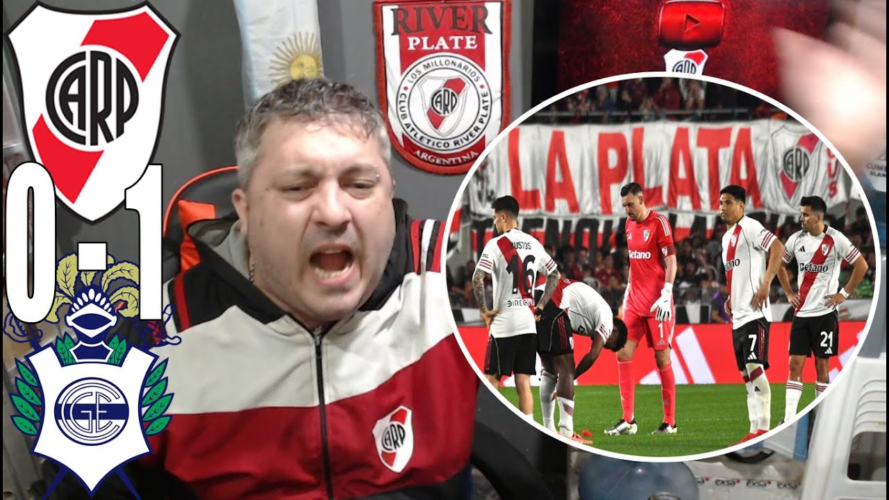 River Plate 0 vs Gimnasia 1: Reacción Caliente del Hincha de River