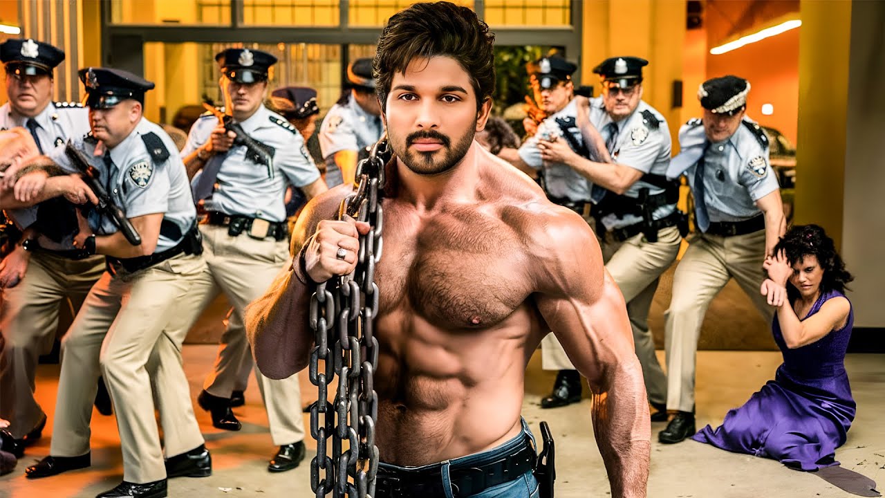 Allu Arjun 2025 Hindi Dubbed Action Movie 🎬