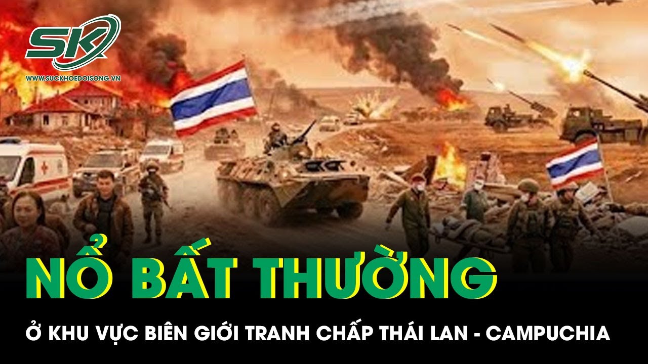 Thái Lan yêu cầu Campuchia giải thích vụ nổ biên giới 🚨