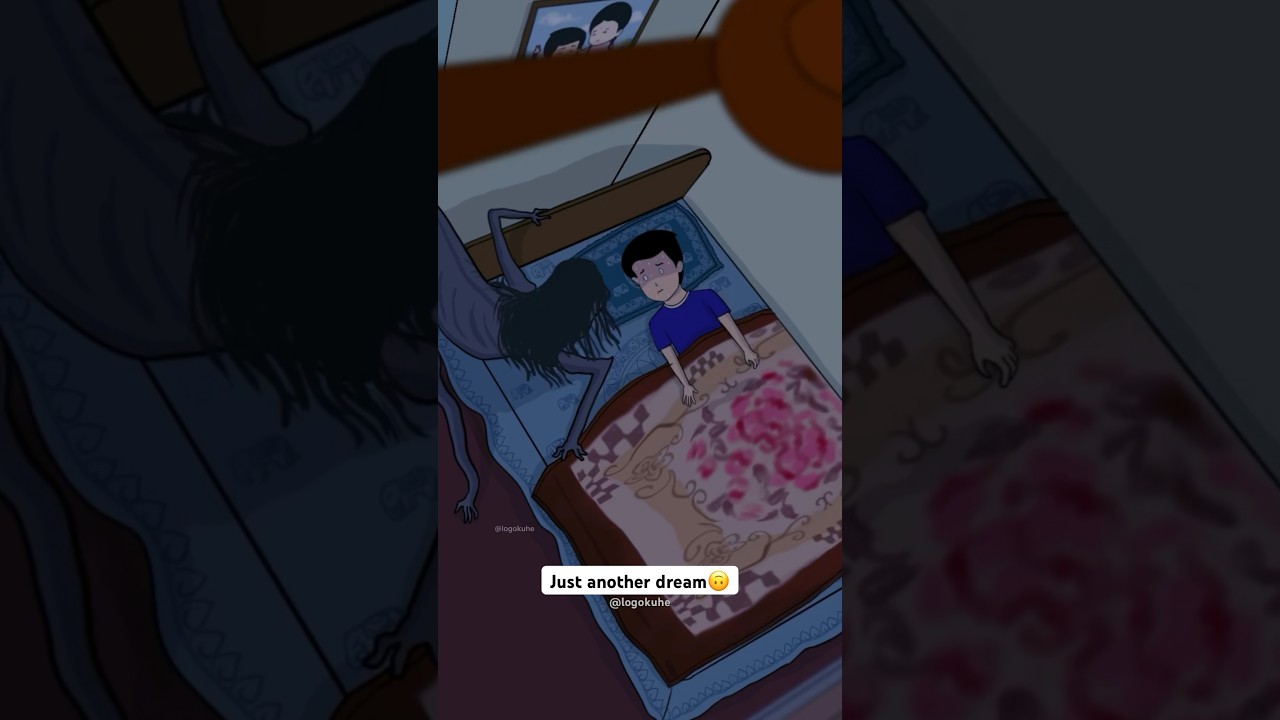 Terrifying Sleep Paralysis Encounter 😱 | Viral Horror Short